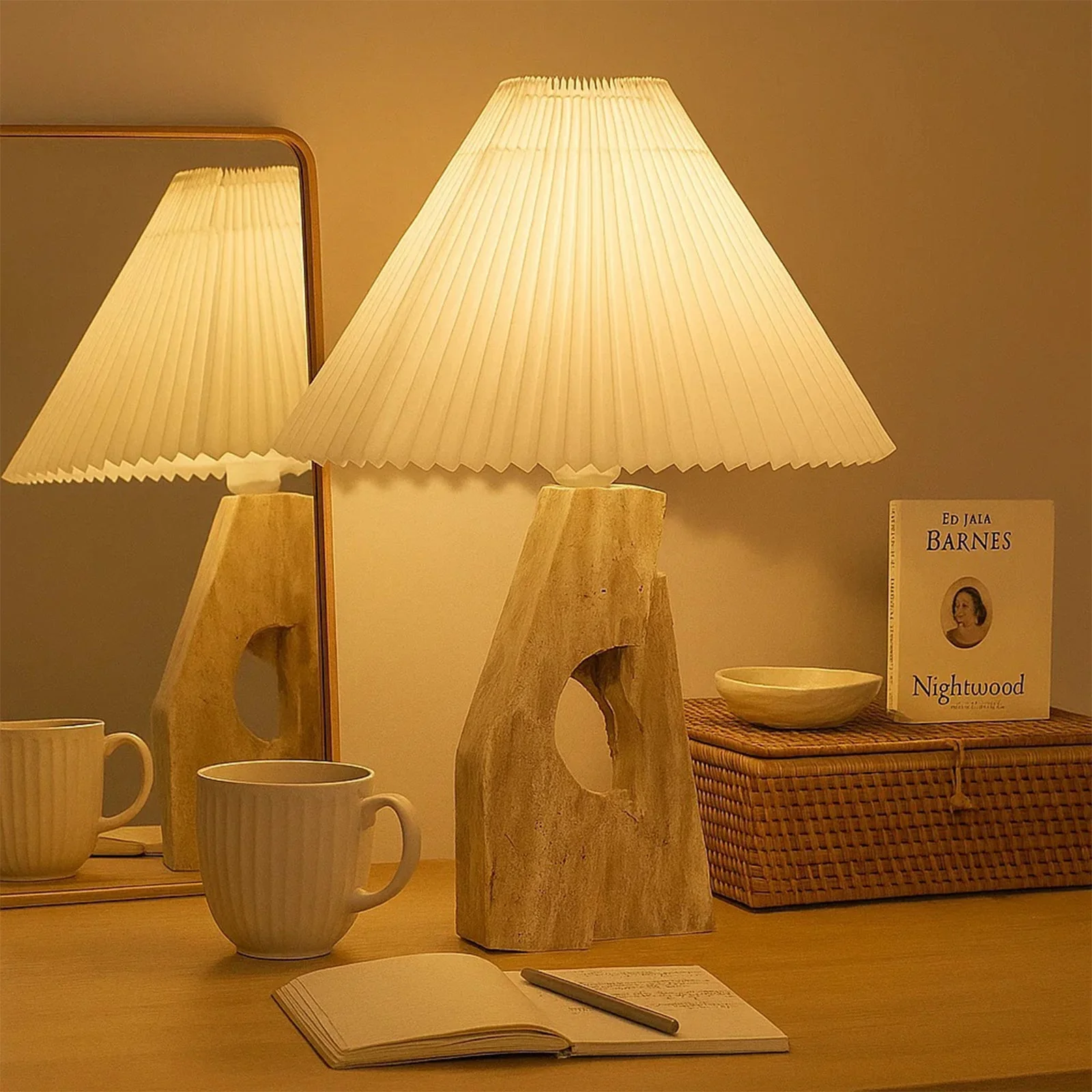 Stone Pillar Table Lamp - Image 5