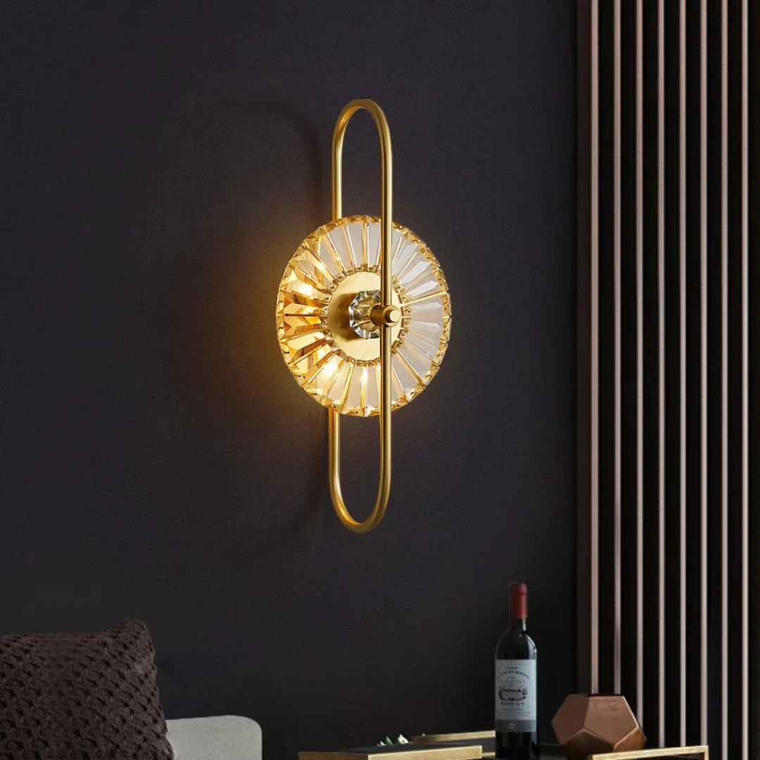Sunflower Crystal Wall Light - Image 10