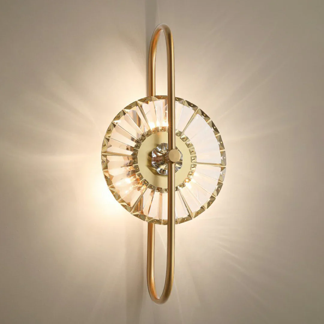 Sunflower Crystal Wall Light - Image 14