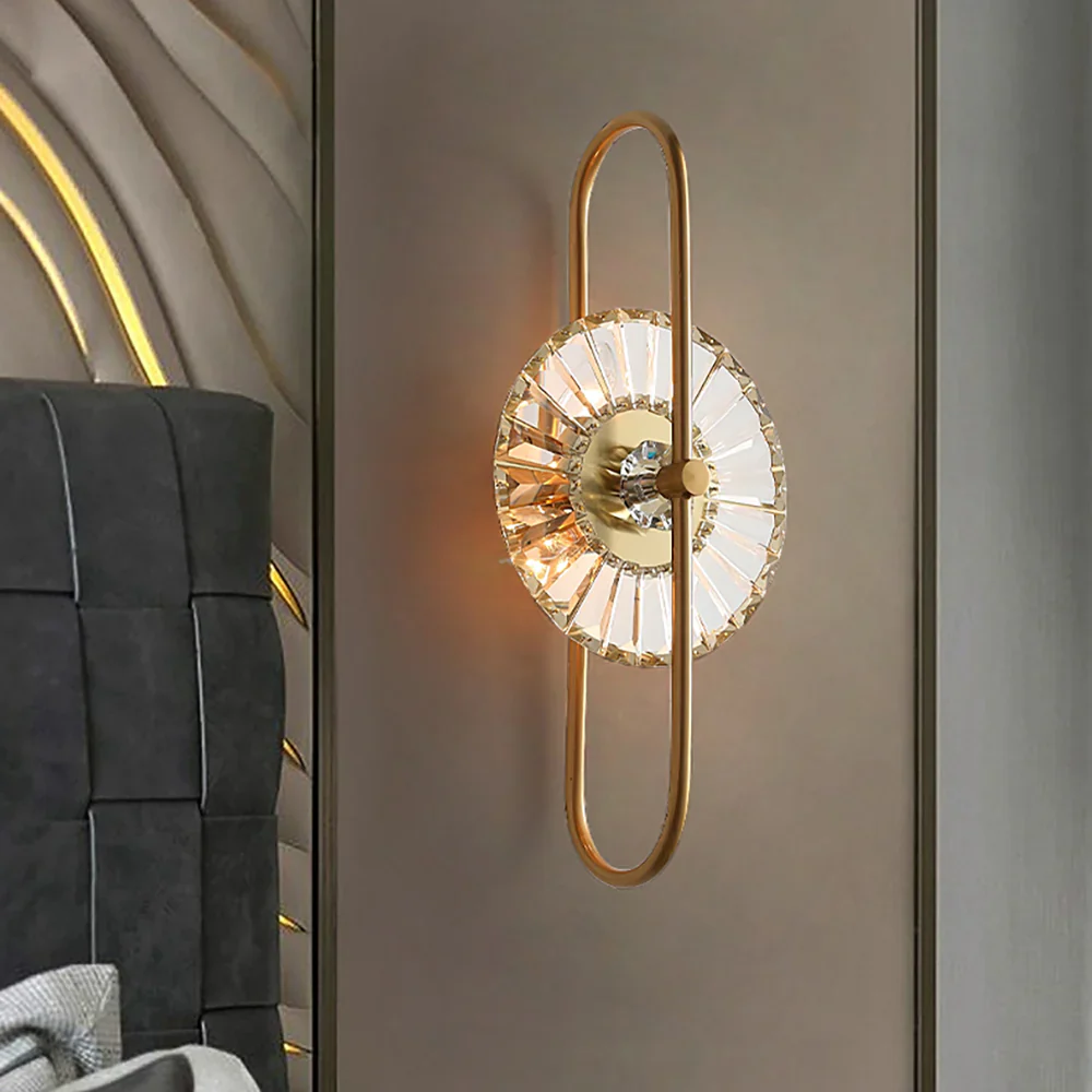 Sunflower Crystal Wall Light - Image 2