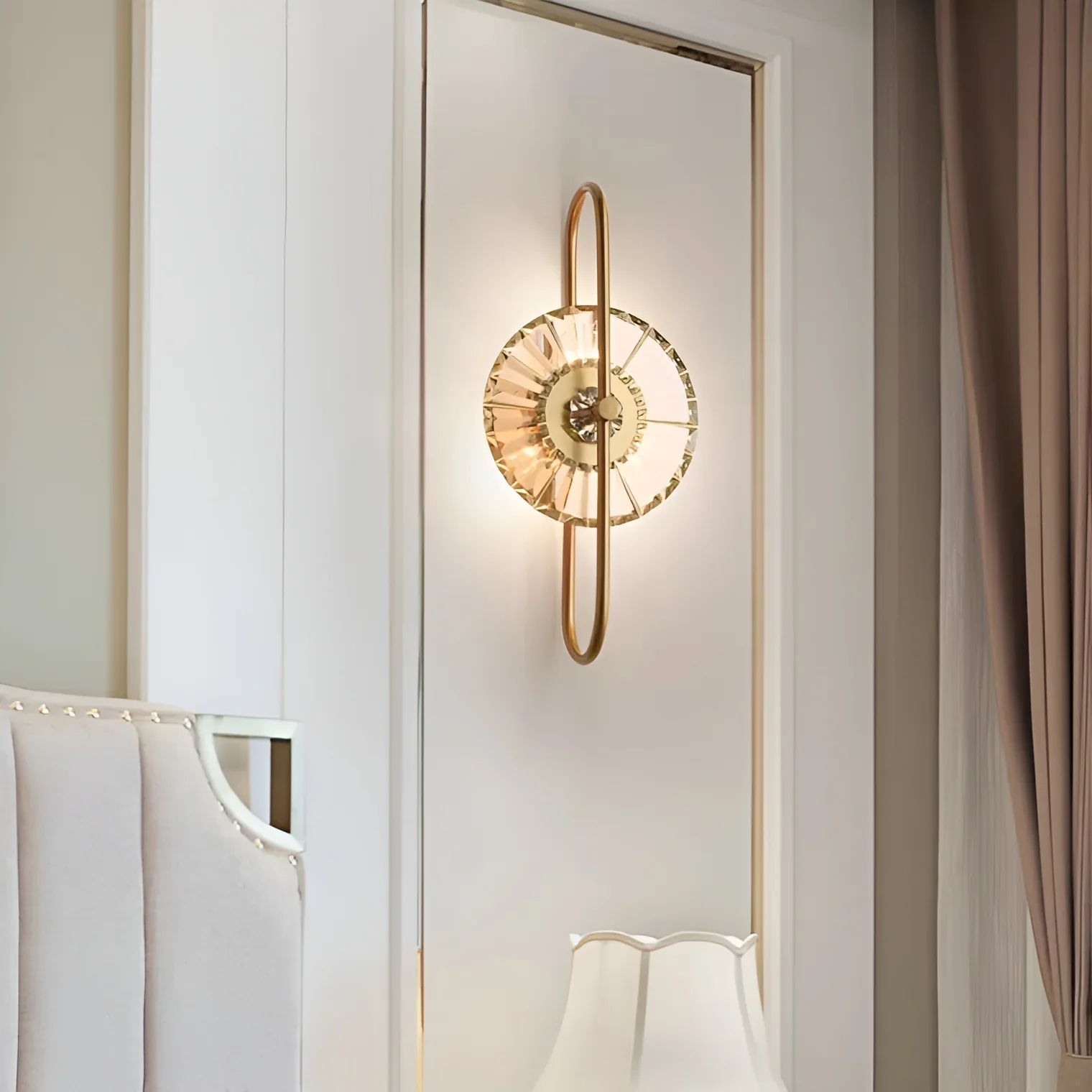 Sunflower Crystal Wall Light - Image 3