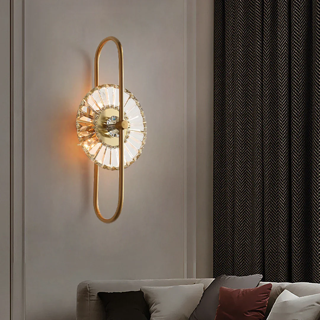 Sunflower Crystal Wall Light - Image 4