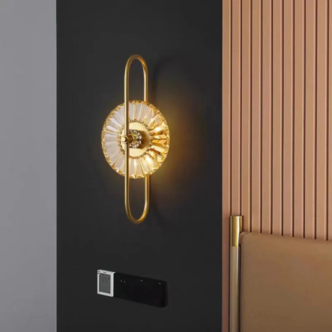 Sunflower Crystal Wall Light - Image 6
