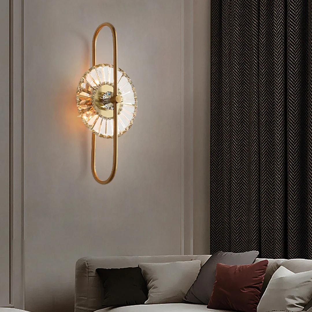 Sunflower Crystal Wall Light - Image 8