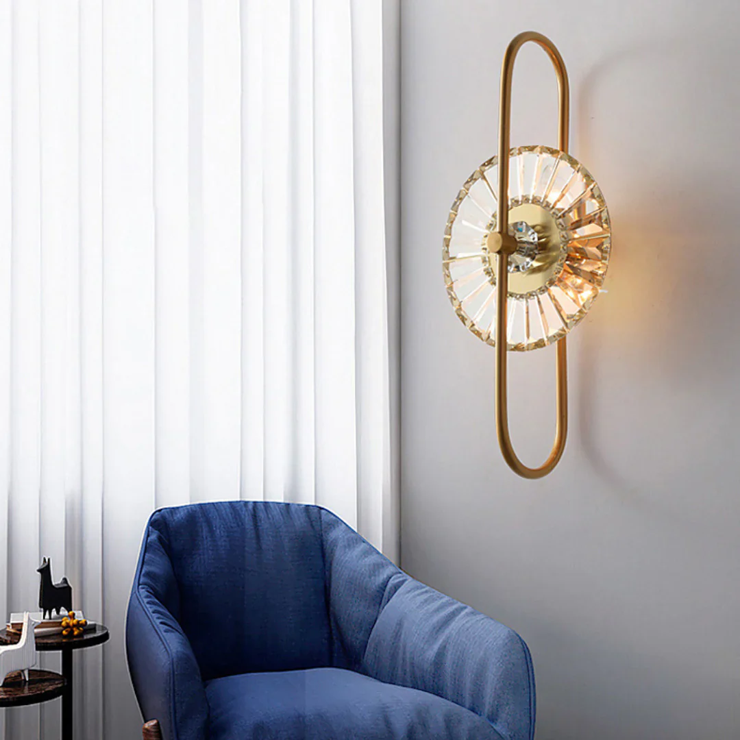 Sunflower Crystal Wall Light - Image 9