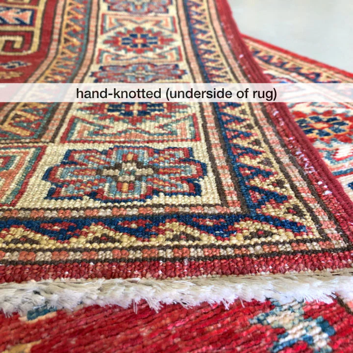 Super Kazak (2'08"x11'11" Runner) red/ivory - Image 7