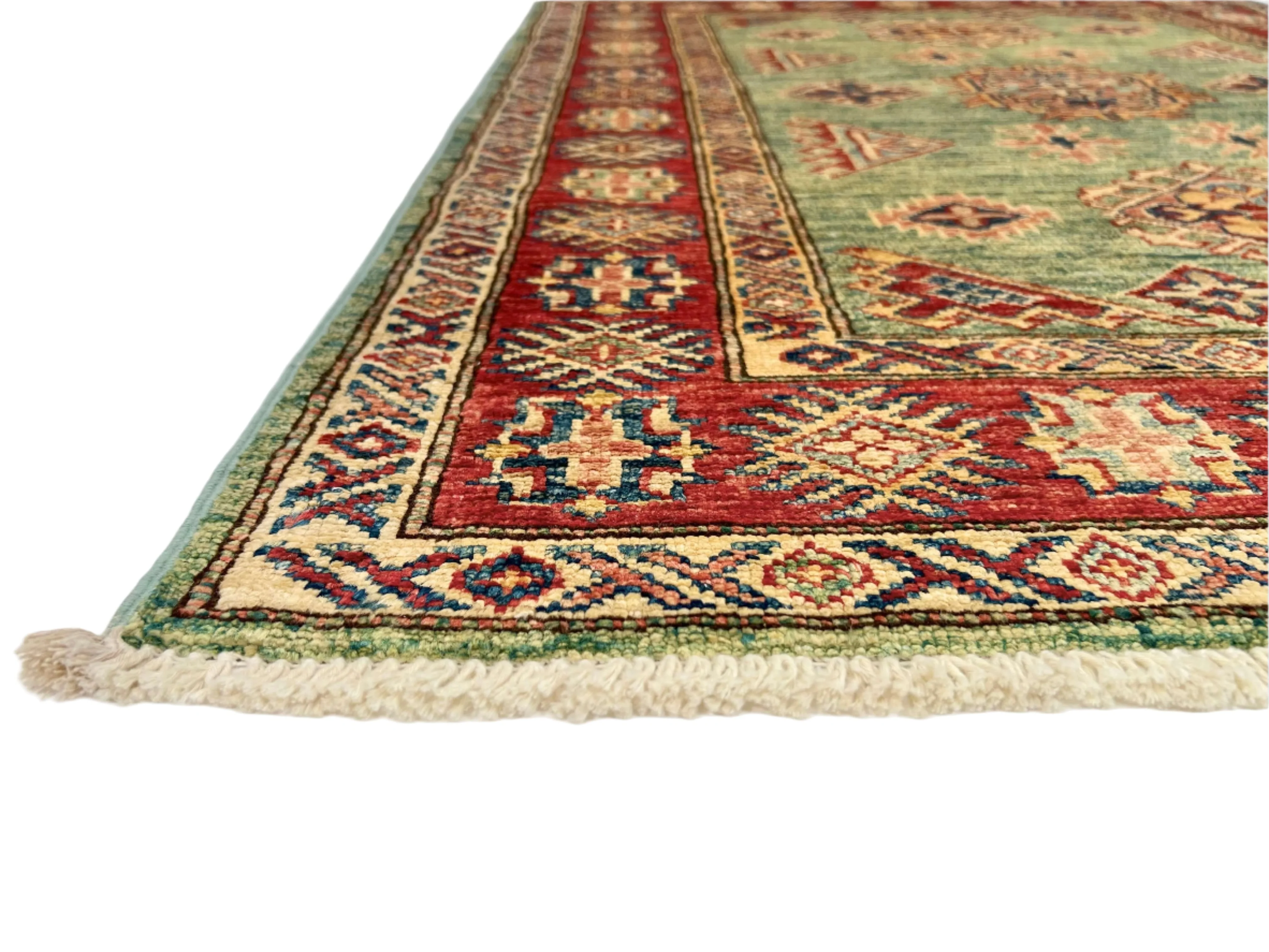 Super Kazak (3'00"x4'00") green/red - Image 2