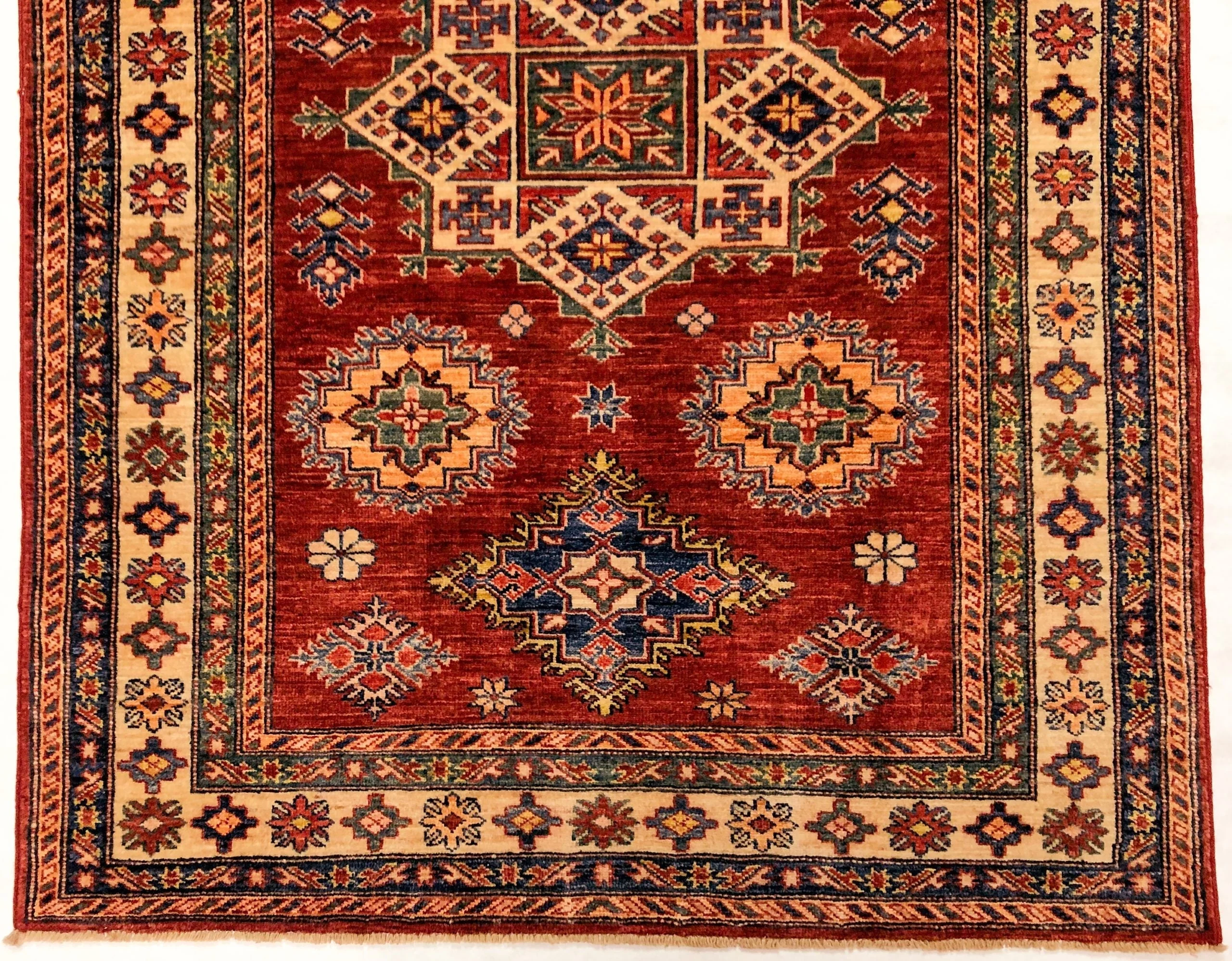 Super Kazak (4x6) red/ivory - Image 2