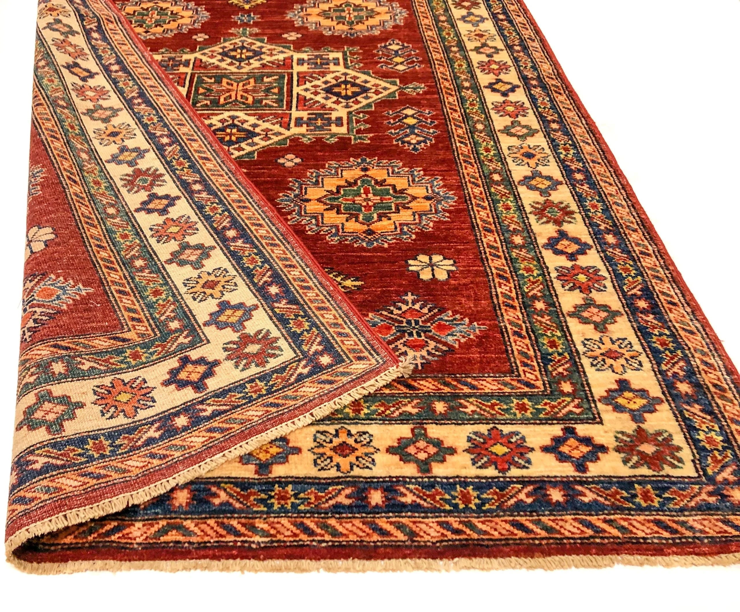 Super Kazak (4x6) red/ivory - Image 4