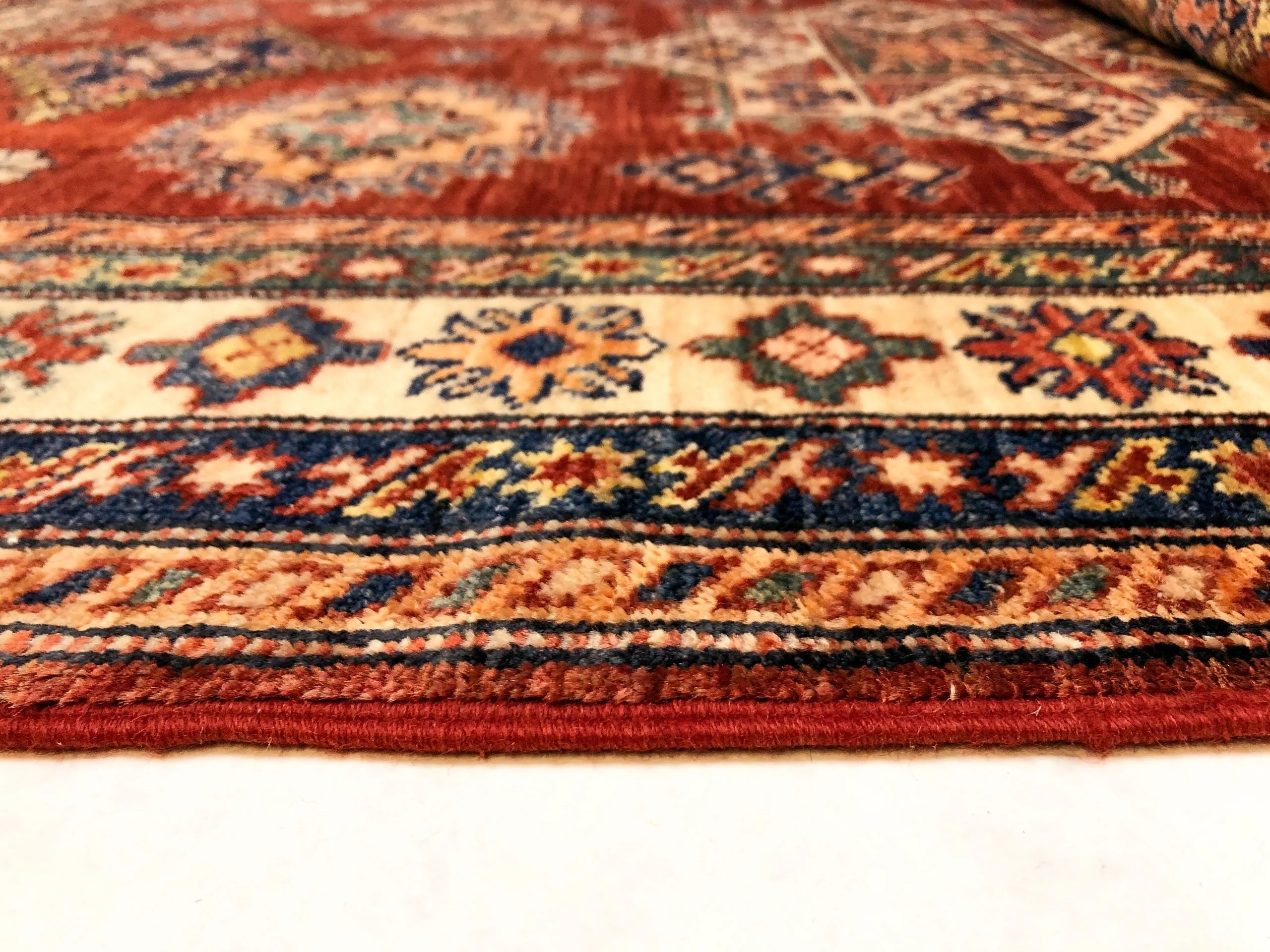 Super Kazak (4x6) red/ivory - Image 6
