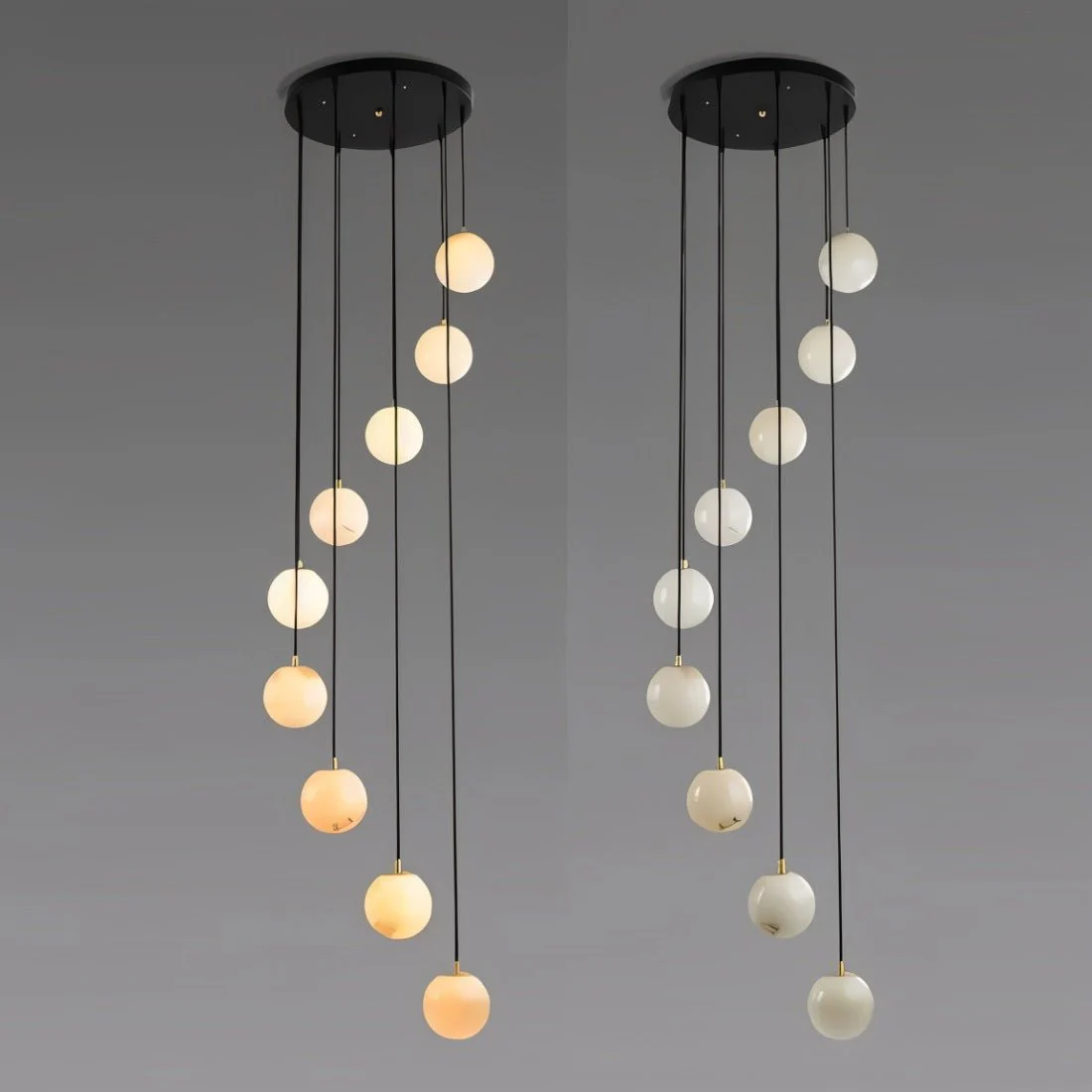 Tama Alabaster Chandelier Light - Image 11