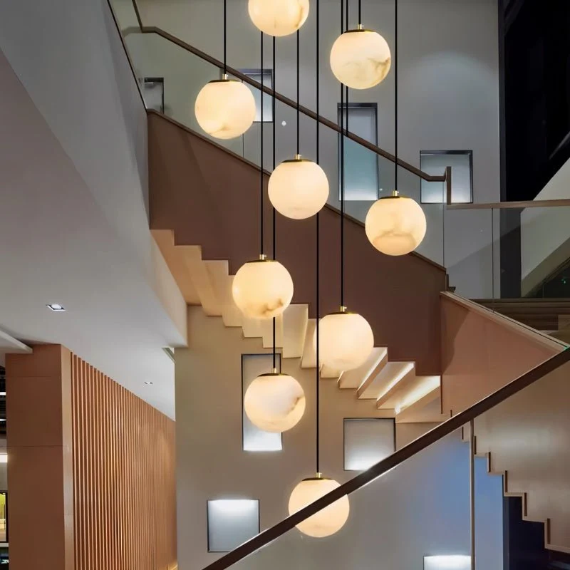 Tama Alabaster Chandelier Light - Image 5