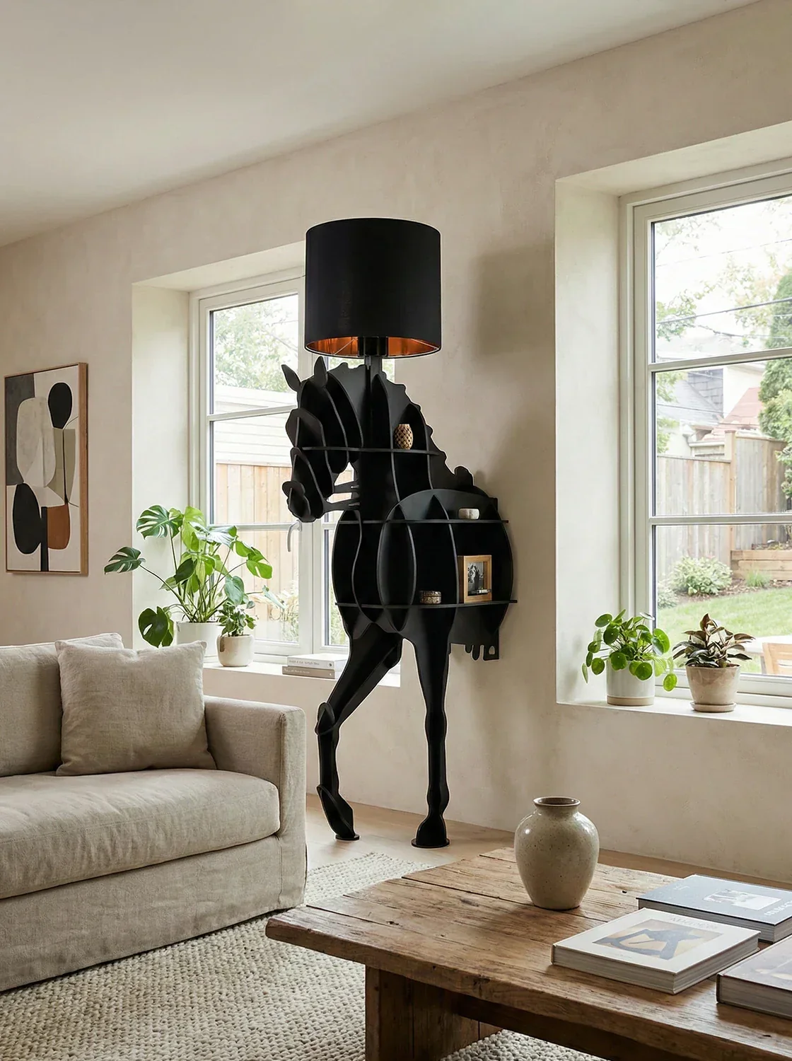 Tete Horse Stand Floor Lamp - Image 2