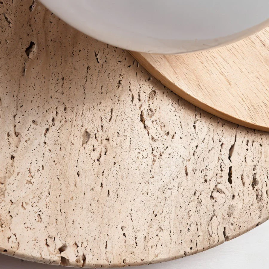 Teus Travertine Wall Lamp - Image 10