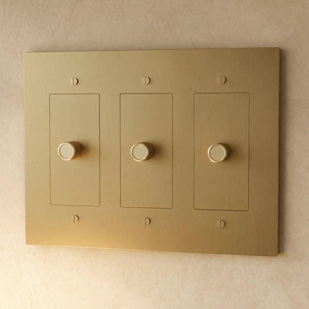 The Brass Dimmer Switch (1 to 5 Gang) - Image 12