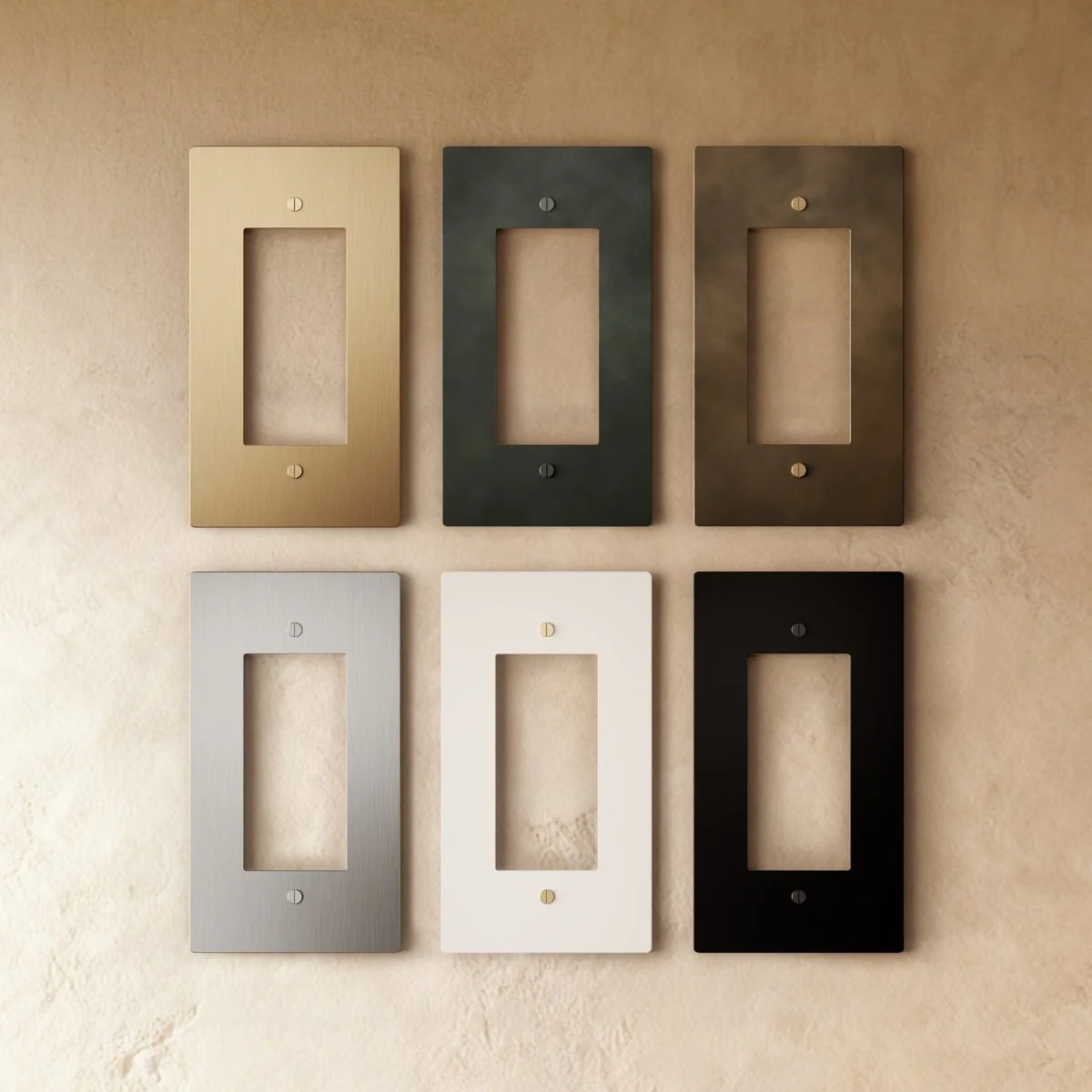 The Brass Plate 6-Piece Sample Kit