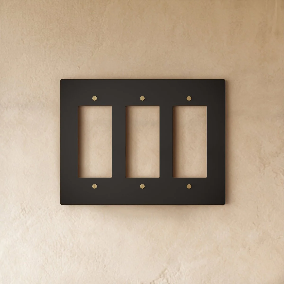 The Brass Plate (Night Black with Brass) - Image 5