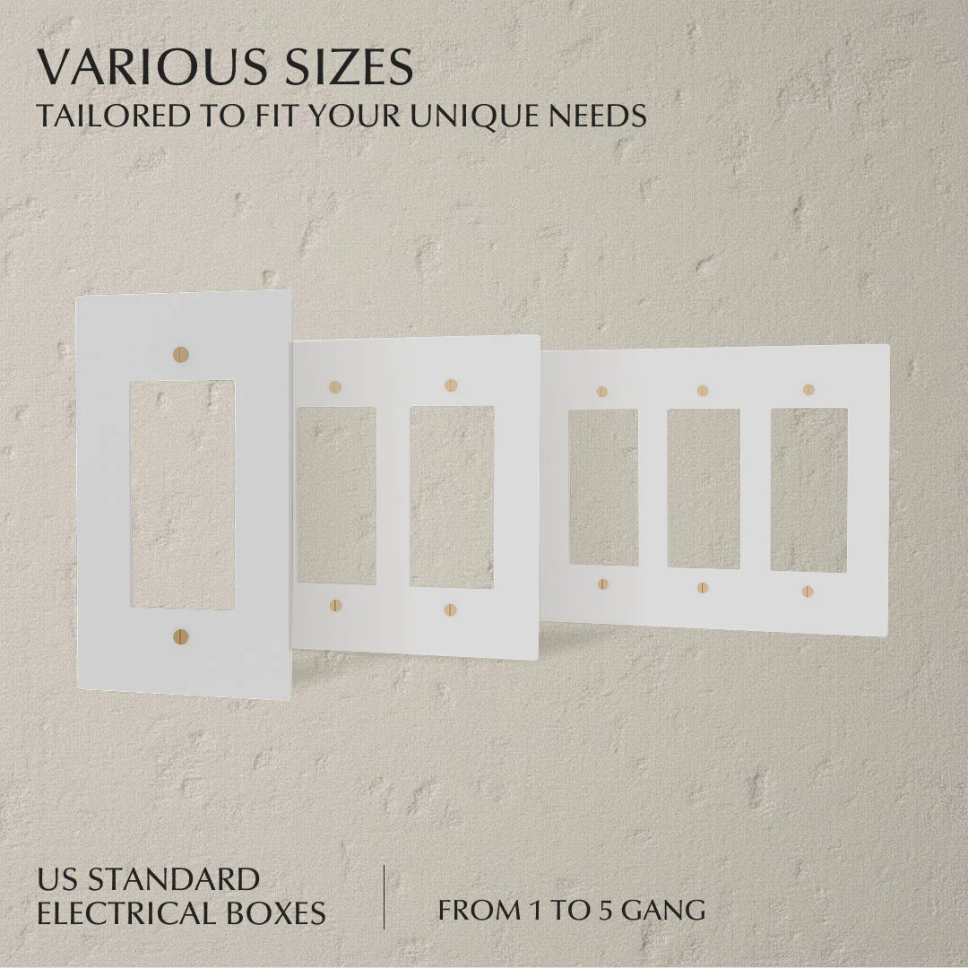 The Brass Plate (White with Brass) - Image 2