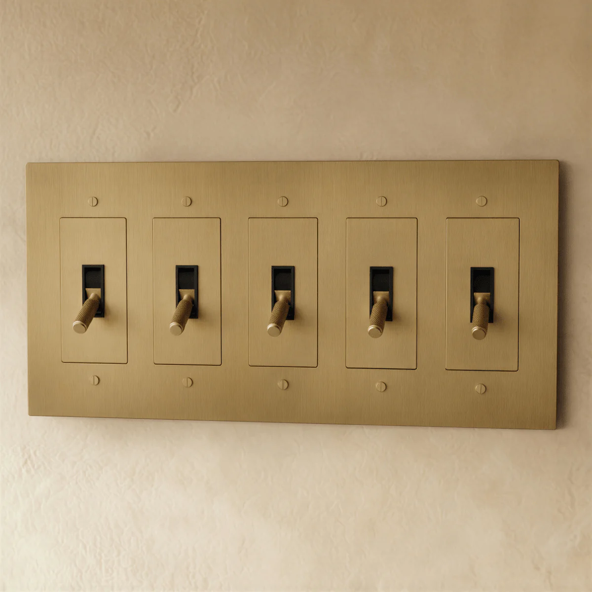 The Brass Toggle Switch (1 to 5 Gang) - Image 10