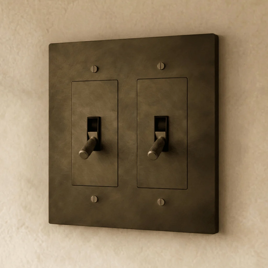 The Brass Toggle Switch (1 to 5 Gang) - Image 12