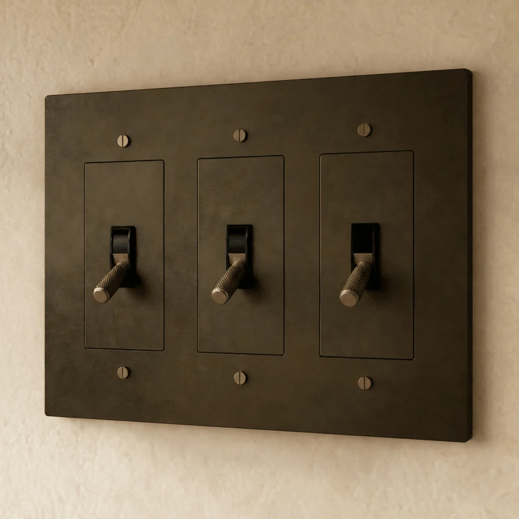 The Brass Toggle Switch (1 to 5 Gang) - Image 13