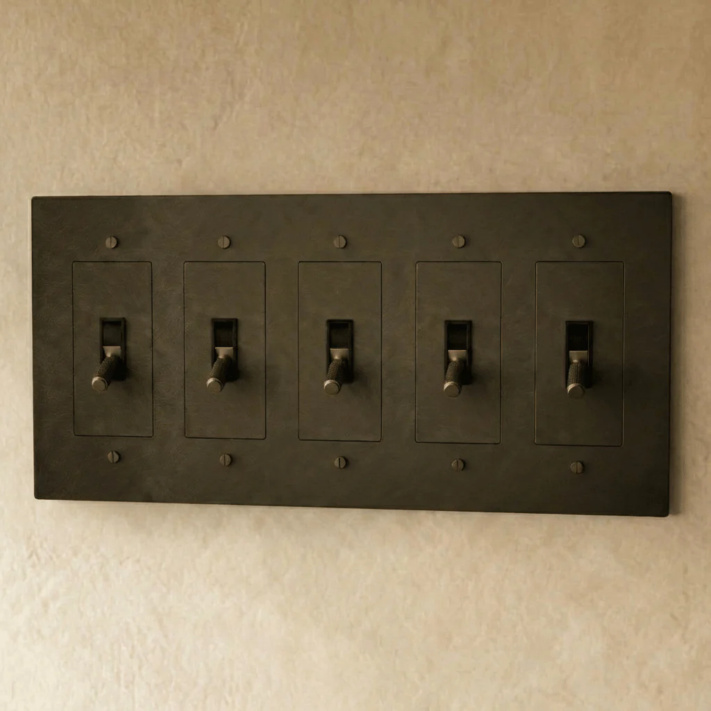 The Brass Toggle Switch (1 to 5 Gang) - Image 15