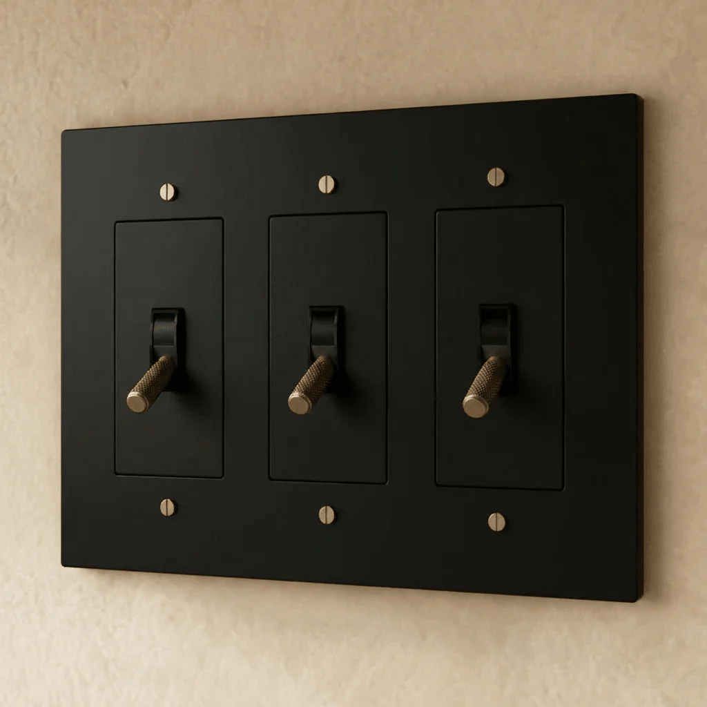 The Brass Toggle Switch (1 to 5 Gang) - Image 23