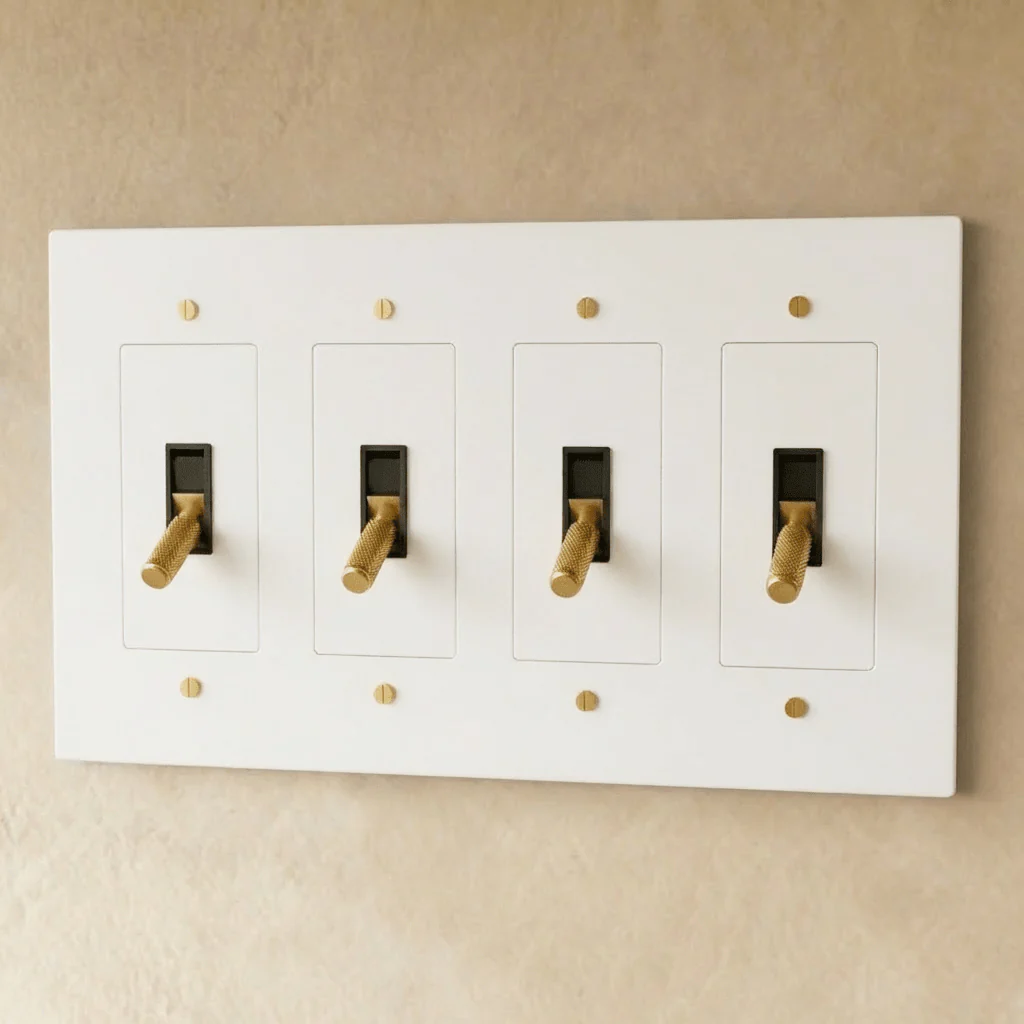 The Brass Toggle Switch (1 to 5 Gang) - Image 39