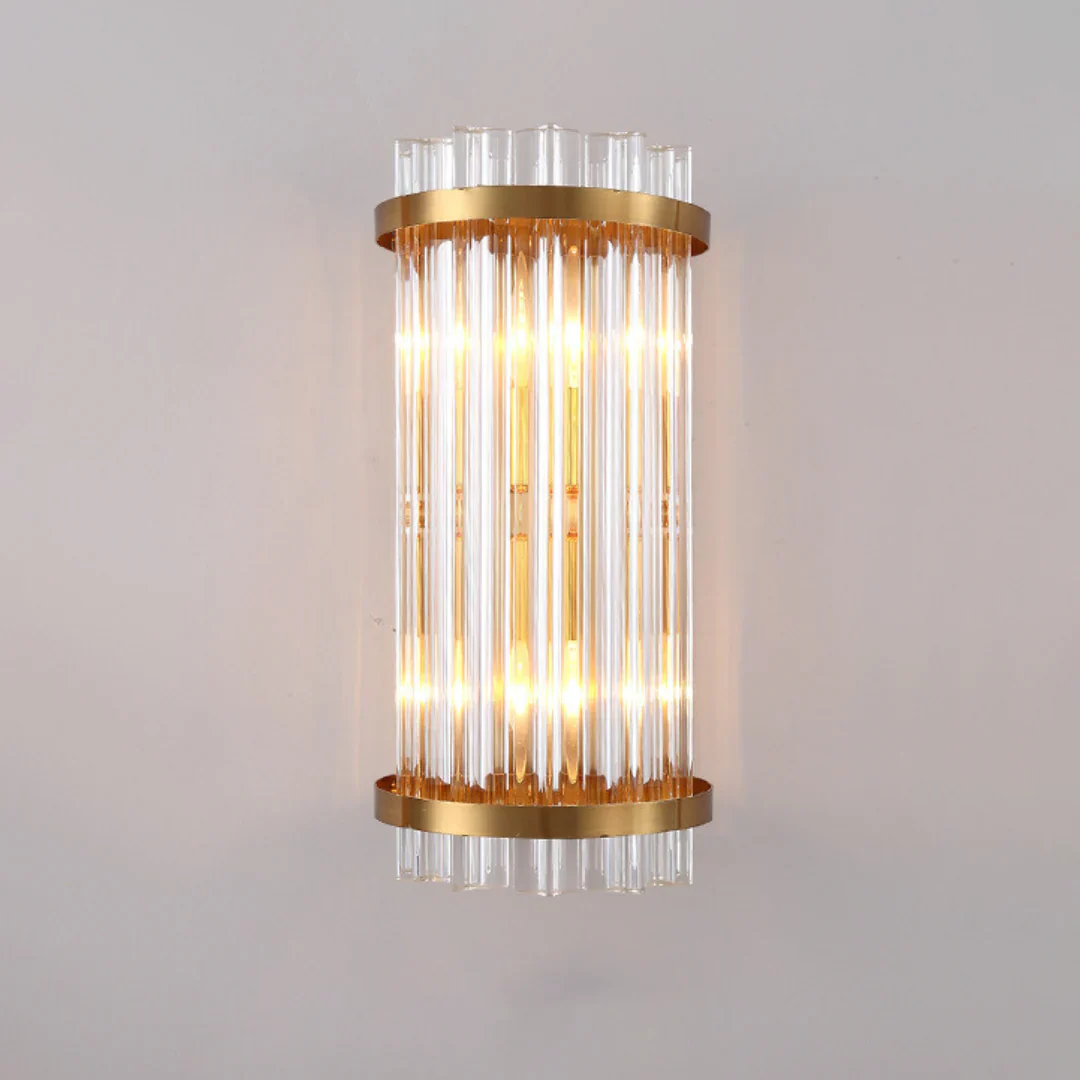 Three Sided Crystal Rod Wall Lamp - Image 11