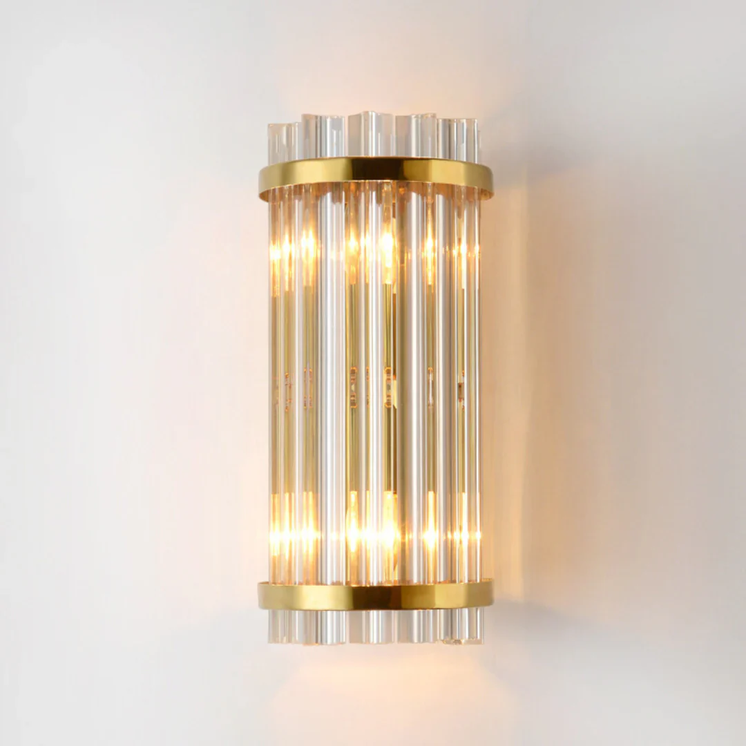 Three Sided Crystal Rod Wall Lamp - Image 12