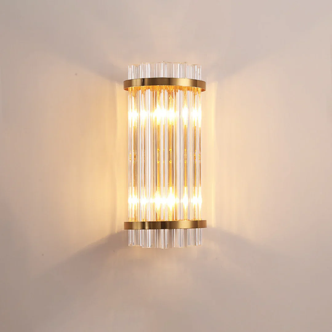 Three Sided Crystal Rod Wall Lamp - Image 13