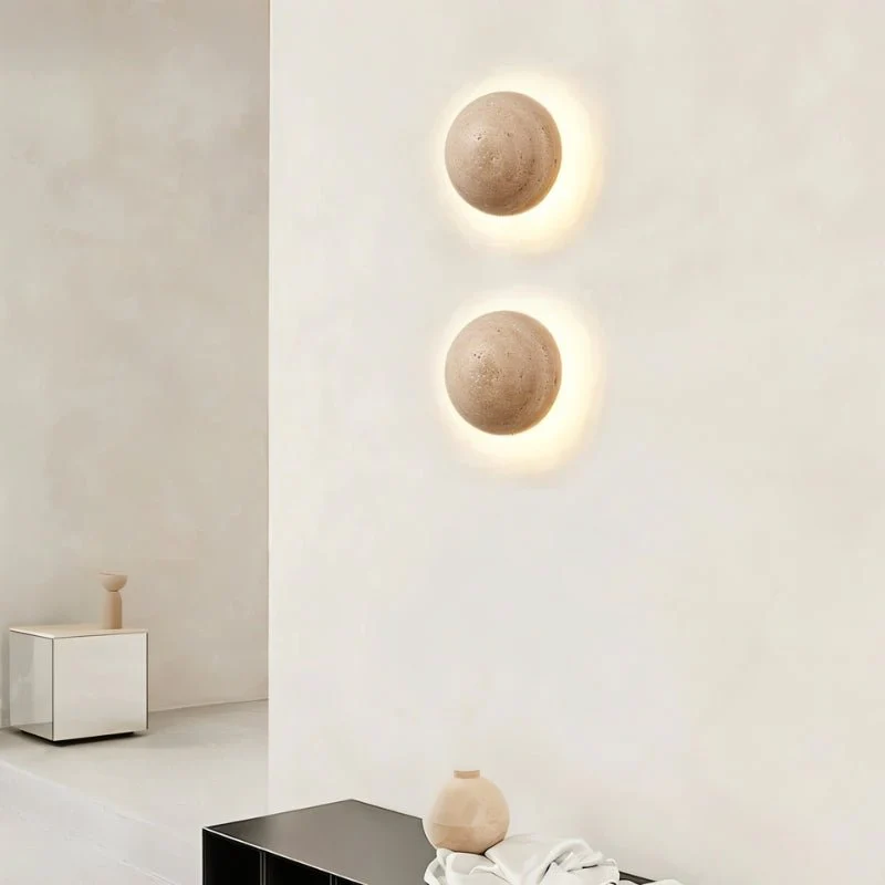 Tirov Travertine Wall Lamp - Image 6