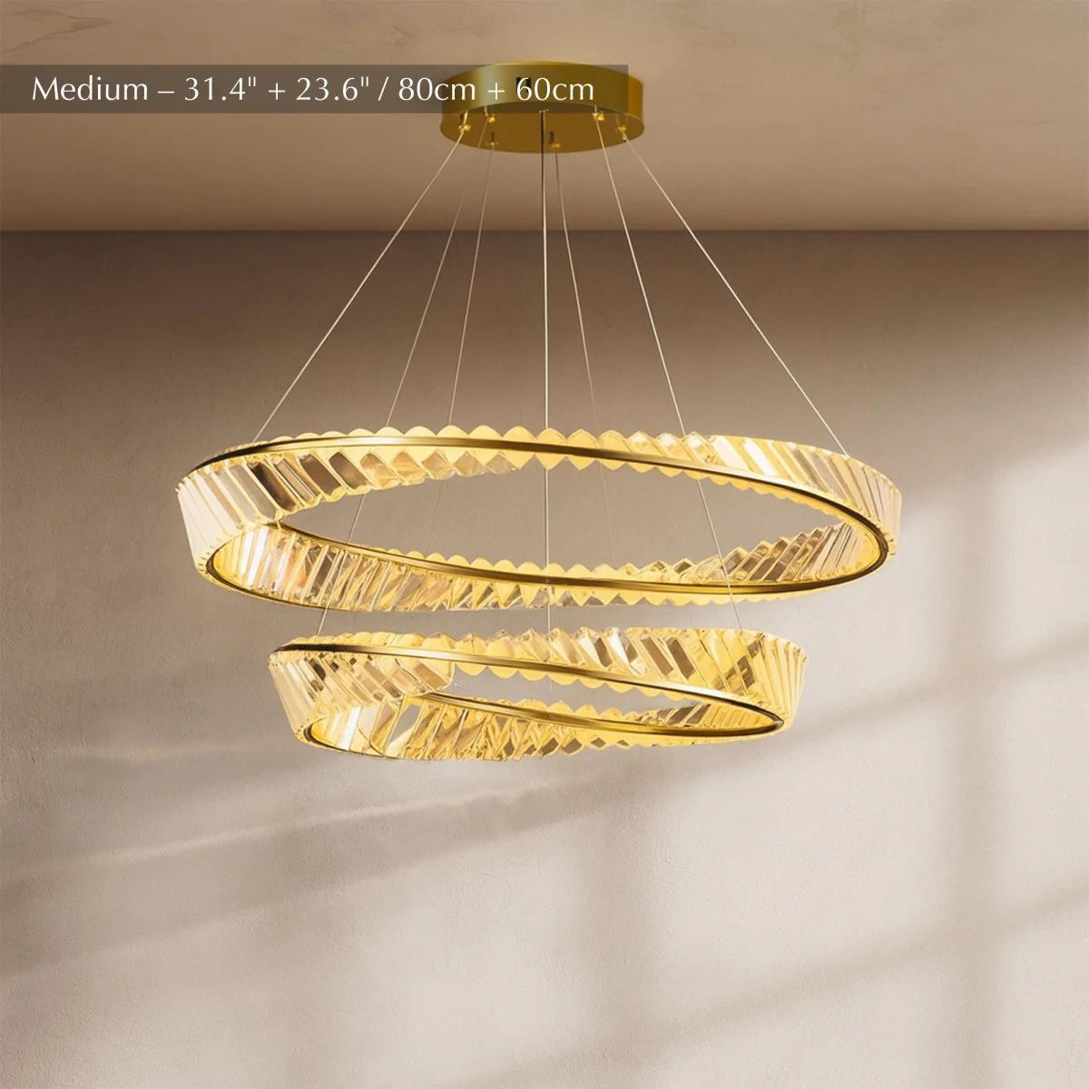 Tiwa 2-Tier Chandelier - Image 10