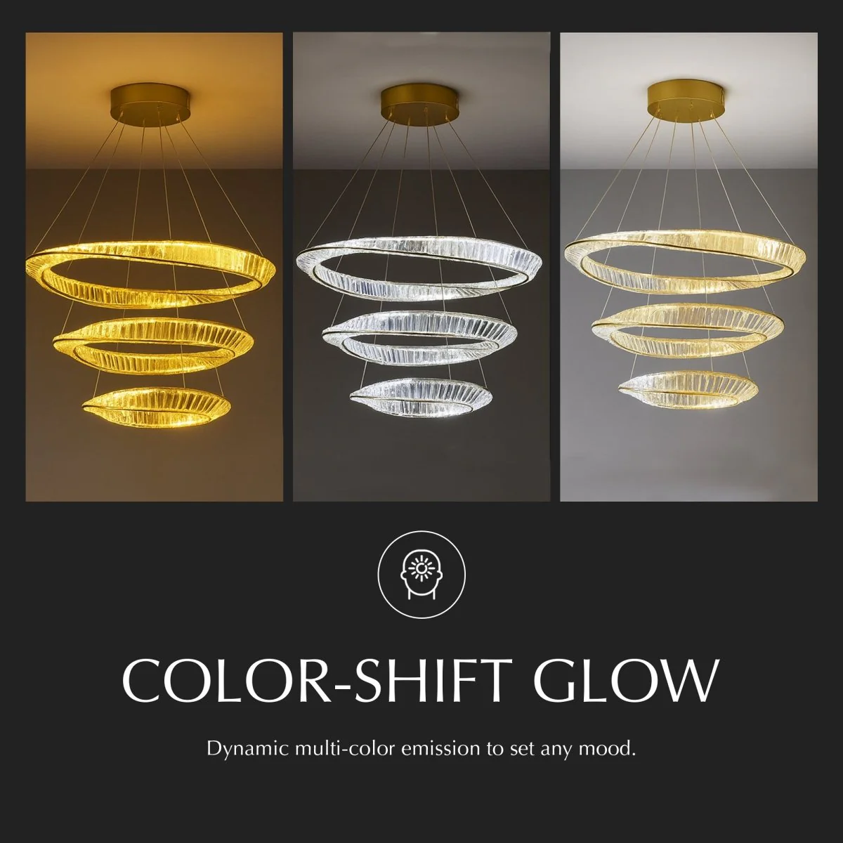 Tiwa 3-Tier Chandelier - Image 4