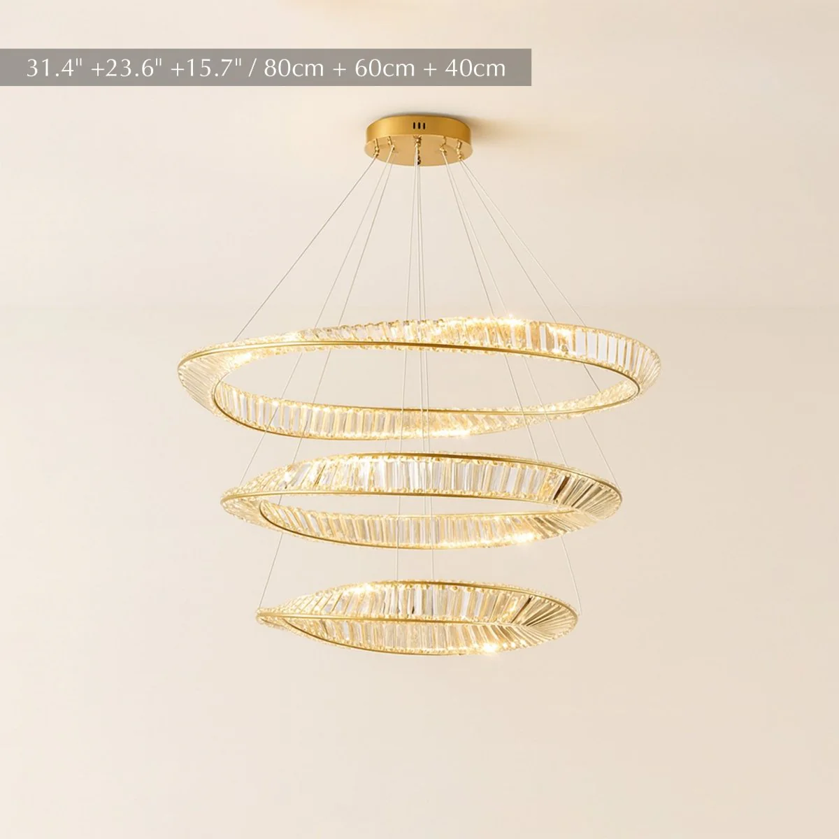 Tiwa 3-Tier Chandelier - Image 9