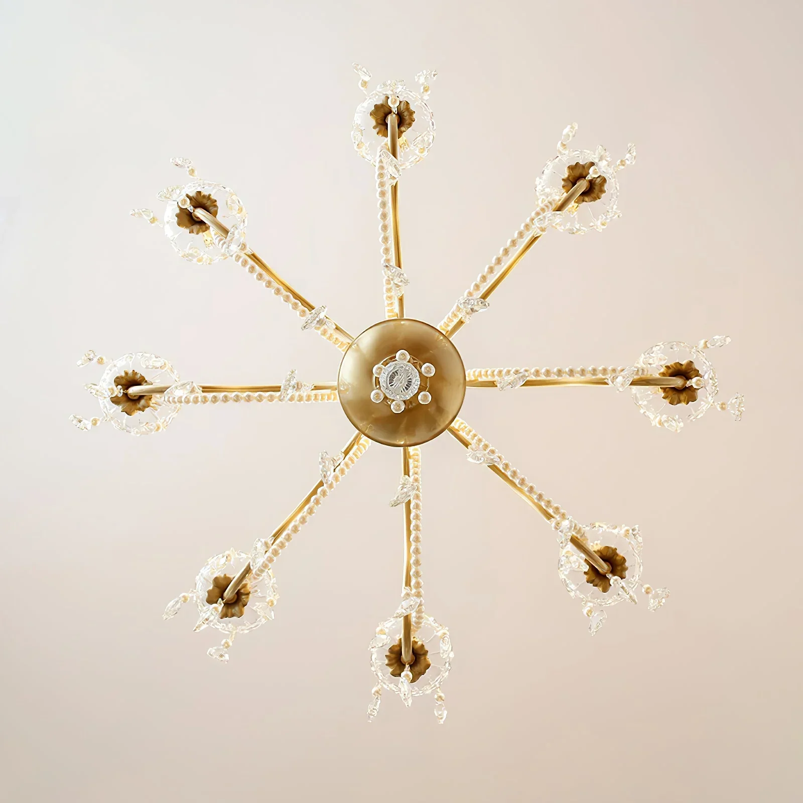 Floral Candelabra Crystal Chandelier - Image 19