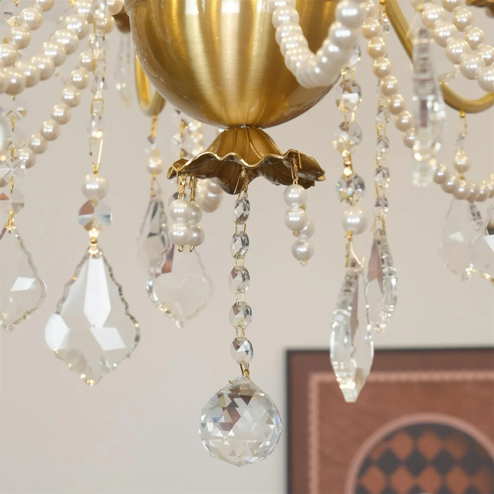 Floral Candelabra Crystal Chandelier - Image 21