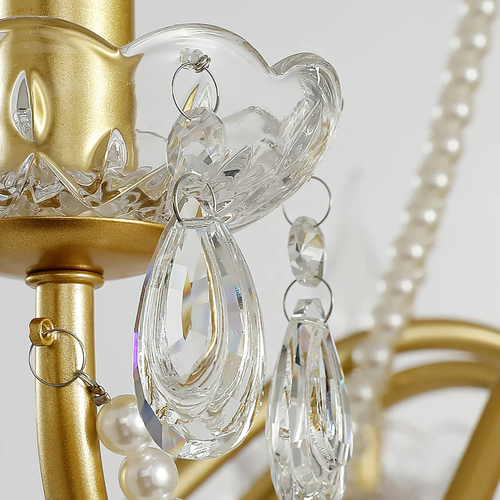 Floral Candelabra Crystal Chandelier - Image 23
