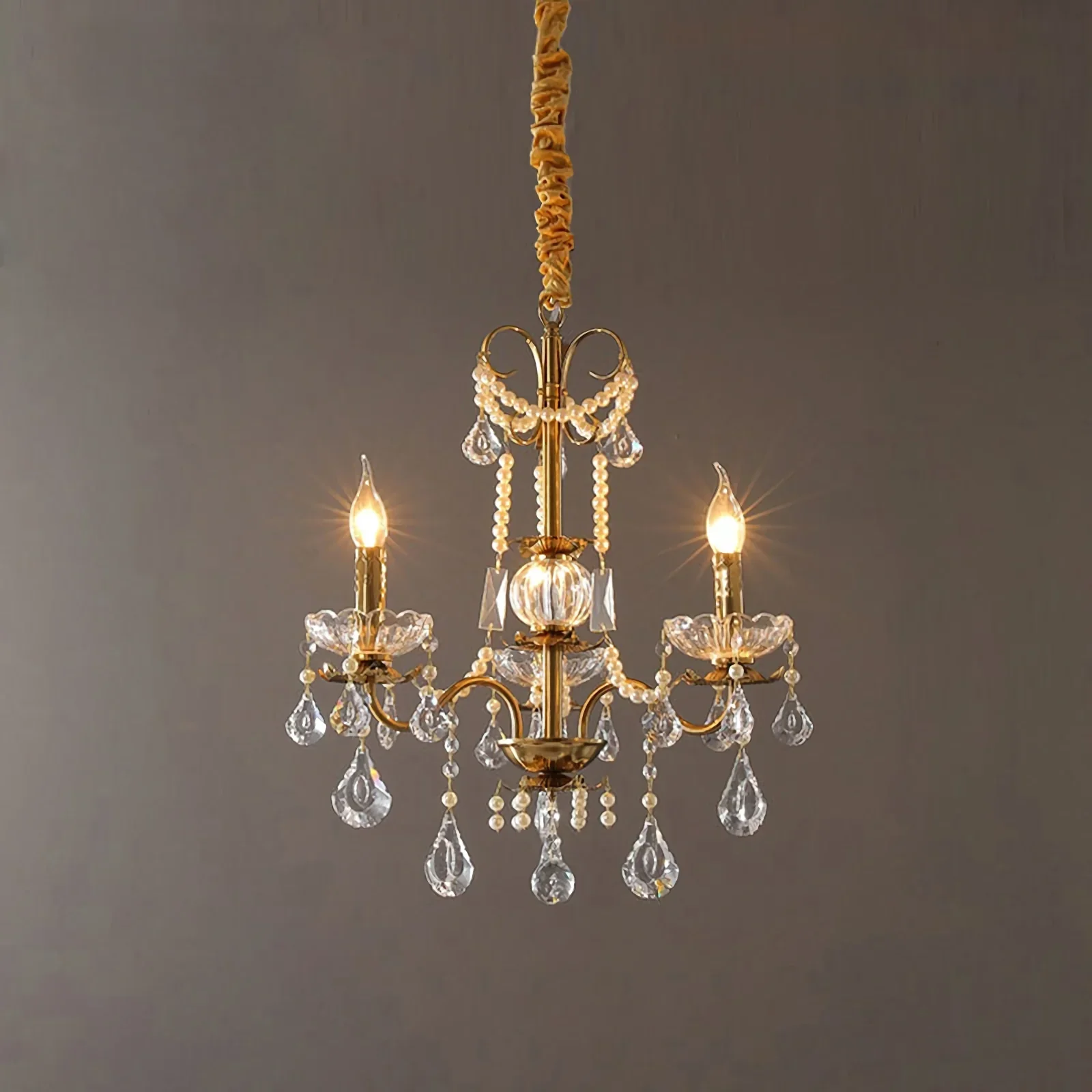 Floral Candelabra Crystal Chandelier - Image 26