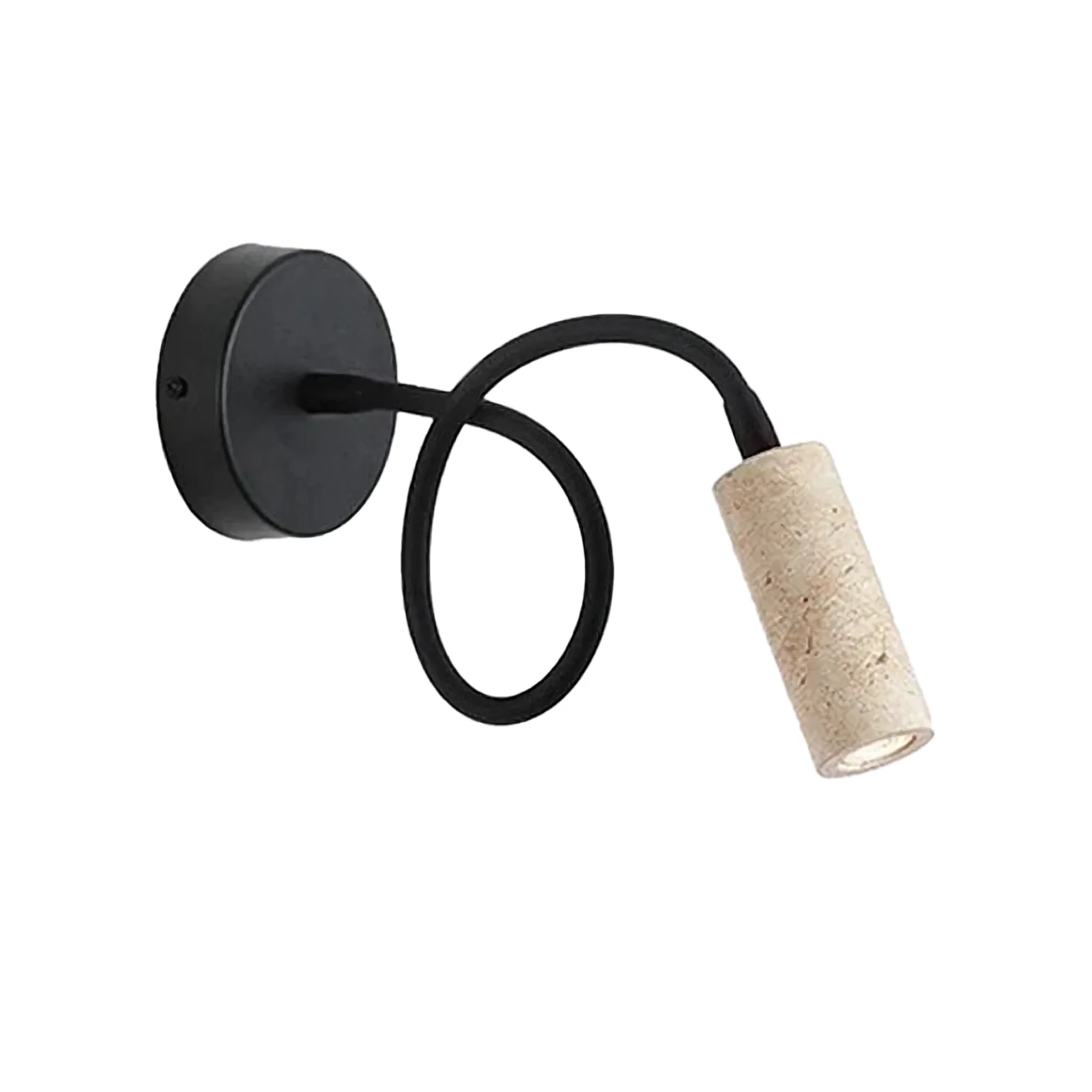 Travertine Adjustable Wall Light