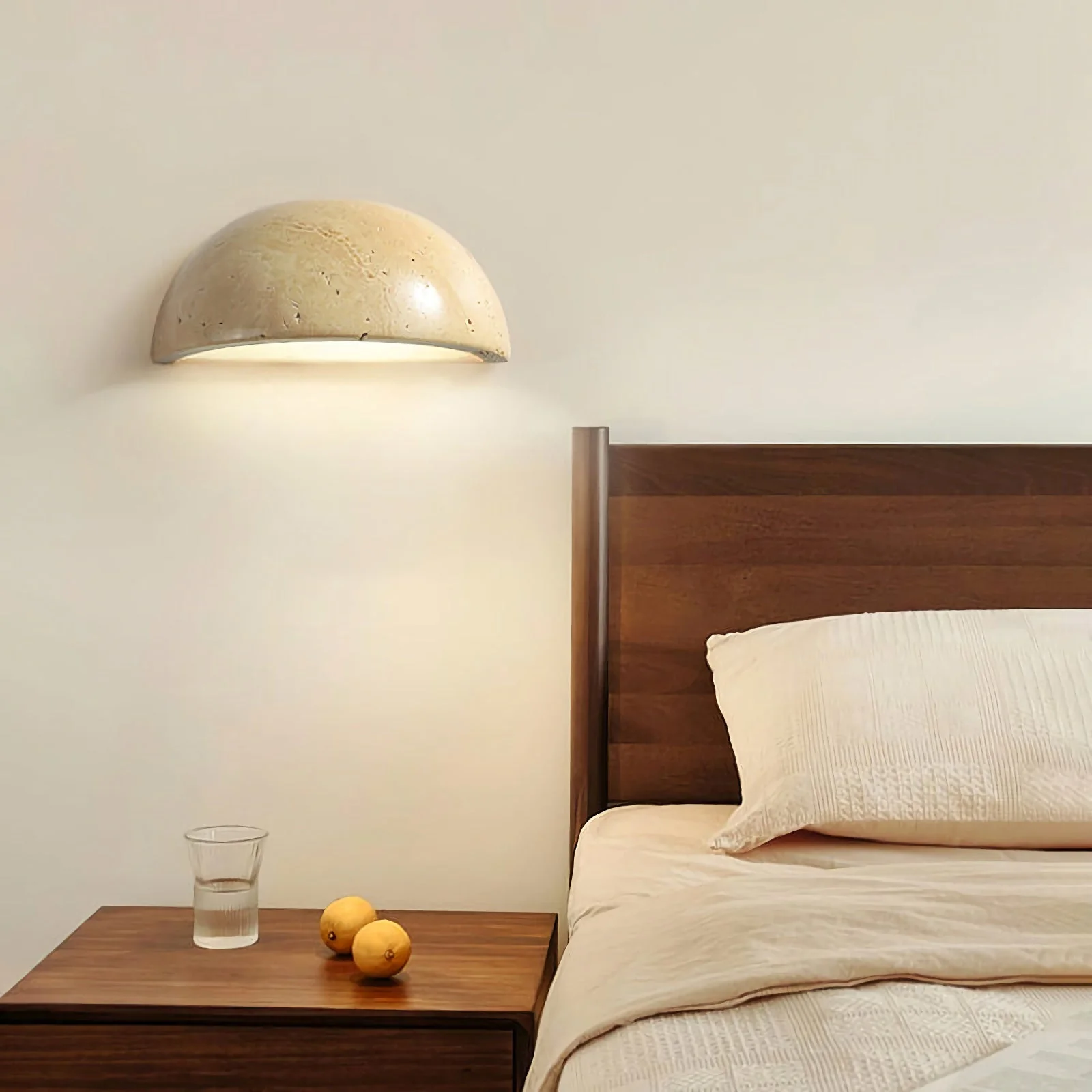 Travertine Art Wall Lamp - Image 6
