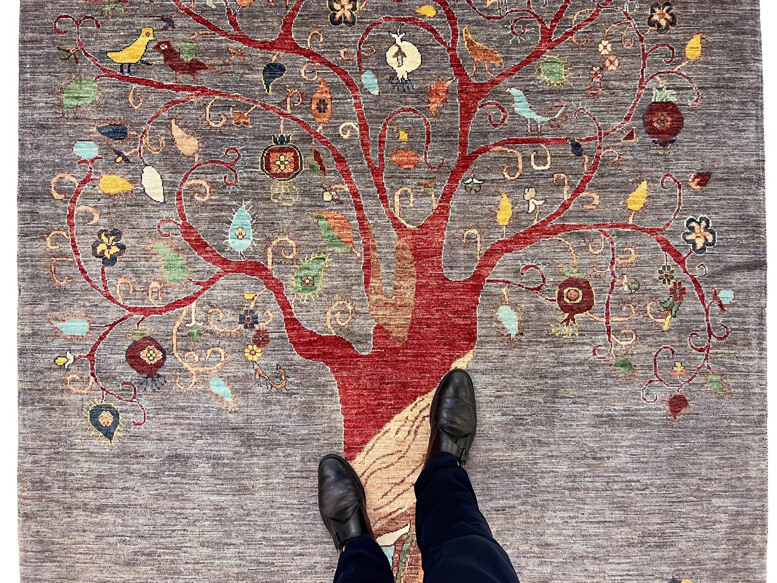 Gabbeh Tree of Life (5x8) - Image 11