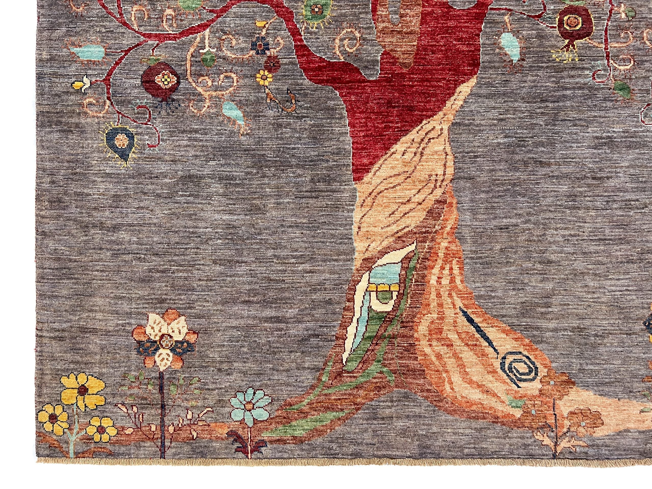 Gabbeh Tree of Life (5x8) - Image 2