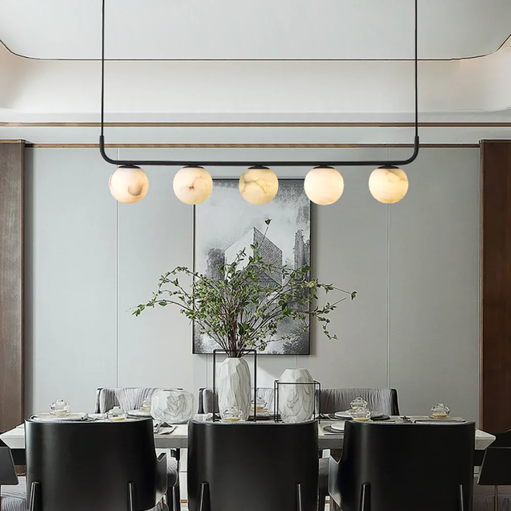 Tribeca Alabaster Pendant Lamp - Image 3