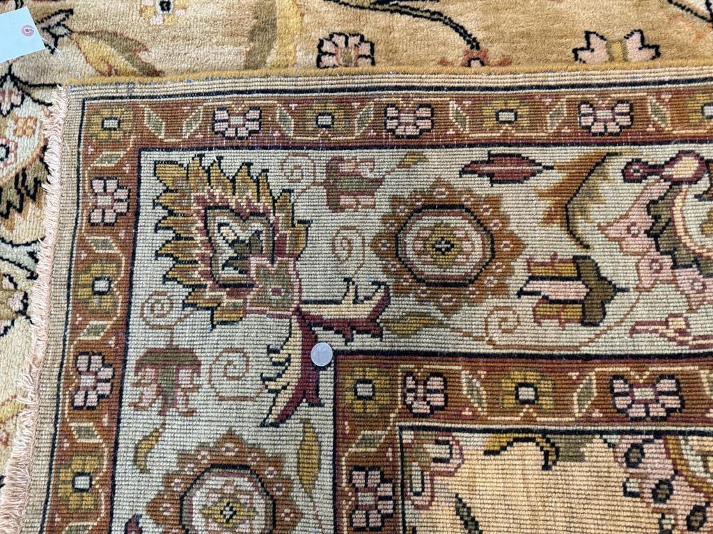 Turkish Oushak Rug 8x10, Vintage Wool Carpet - Image 10