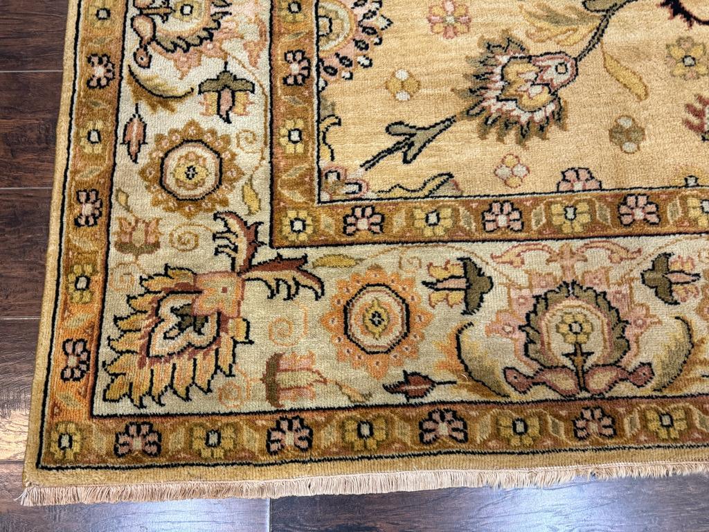 Turkish Oushak Rug 8x10, Vintage Wool Carpet - Image 8