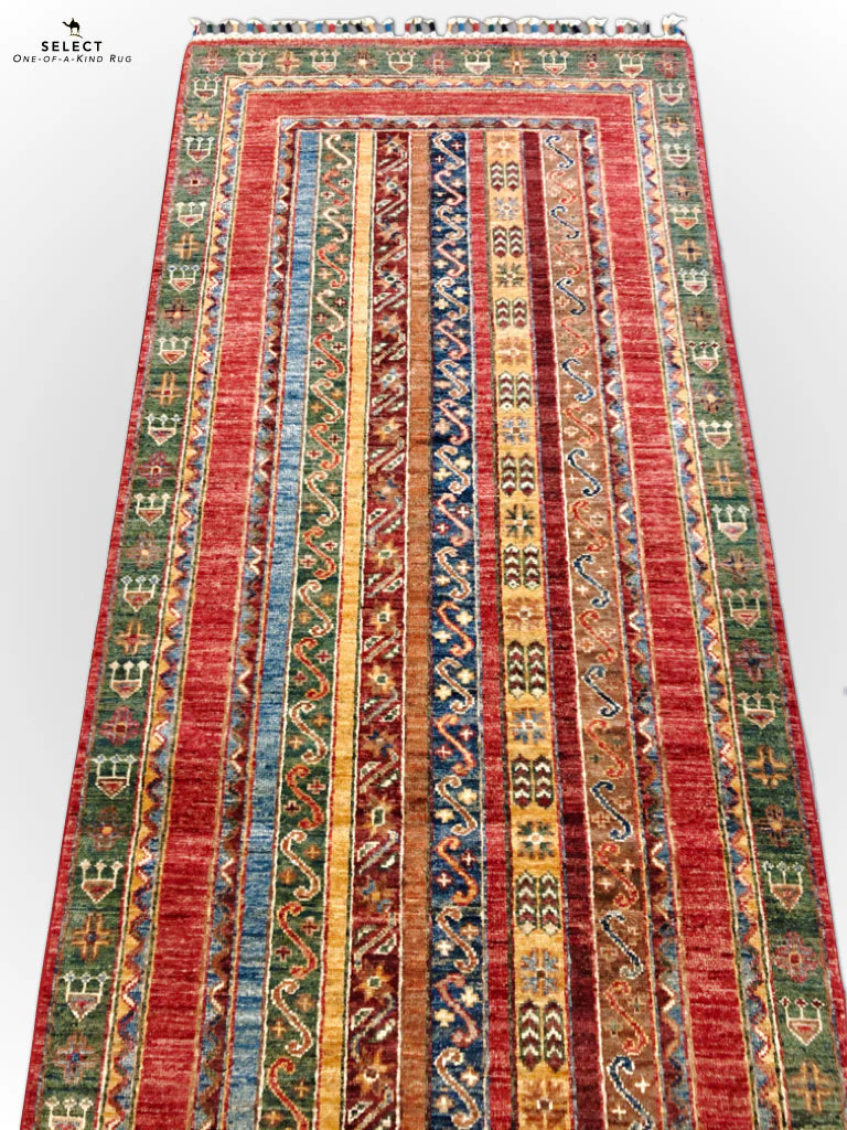 Turkish Shawl 8' Runner red/mt - Image 5