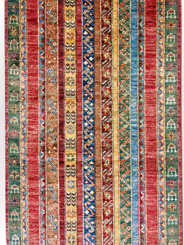Turkish Shawl 8' Runner red/mt - Image 6