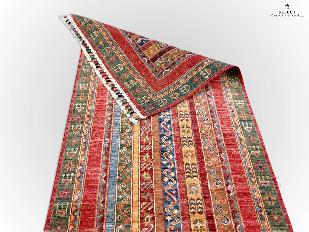 Turkish Shawl 8' Runner red/mt - Image 7