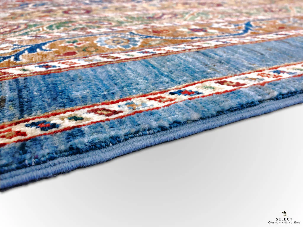 Turkish Shawl mt/blue 11' Runner - Image 4